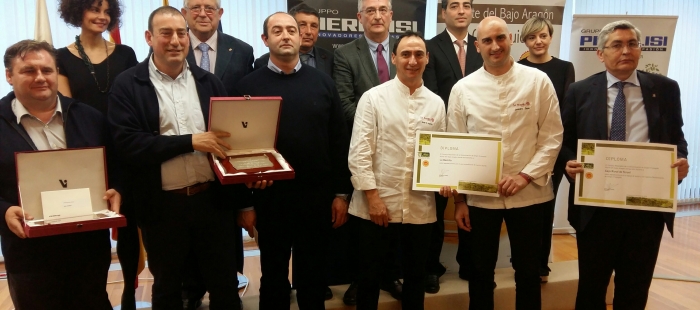 Entrega de premios a los Mejores Aceites del Bajo Aragón 2016