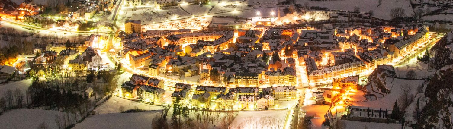 Benasque de noche