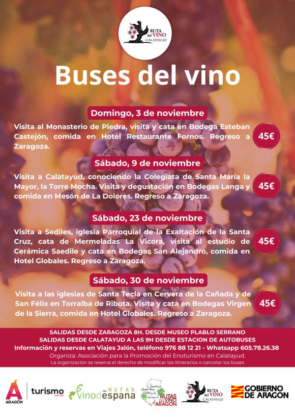 Bus del Vino de Calatayud