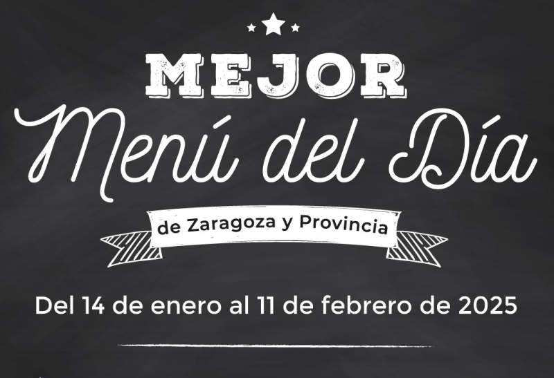 Más de 50 establecimientos participan en el concurso de Horeca para elegir el Mejor Menú del Día de Zaragoza