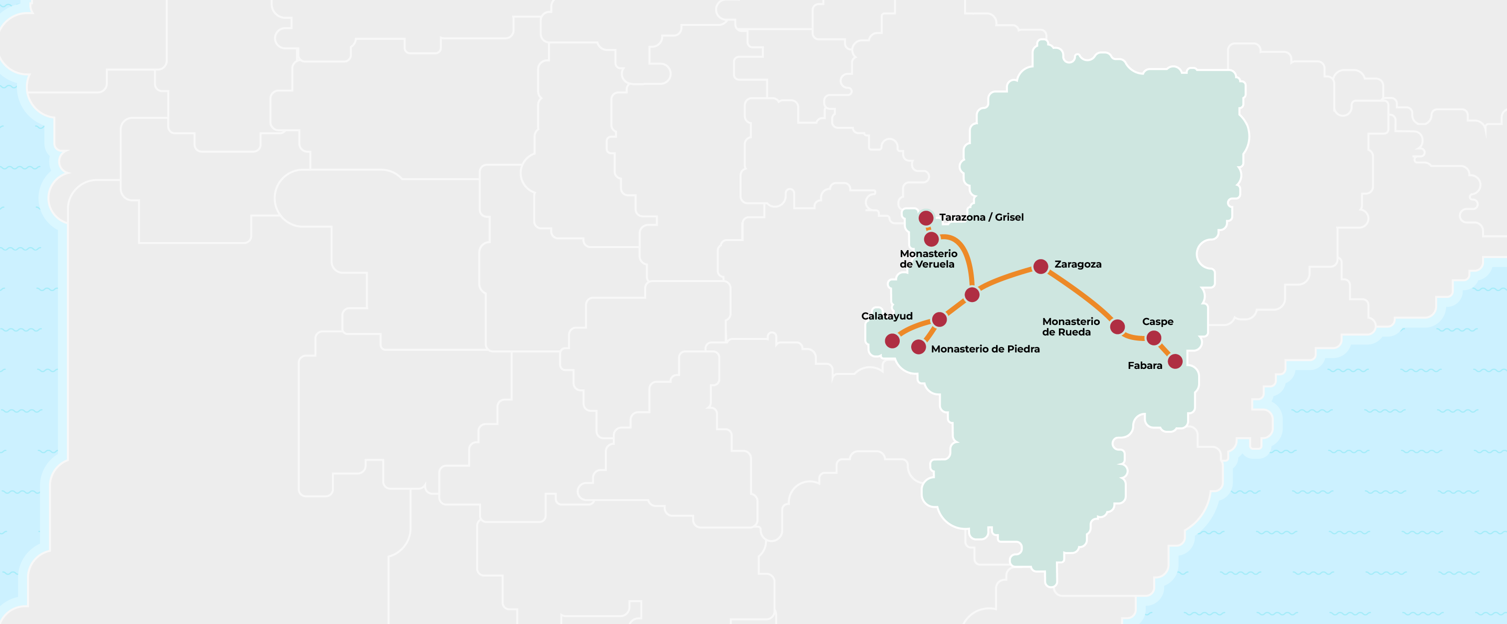 Ruta de la Orden del Císter en Aragón